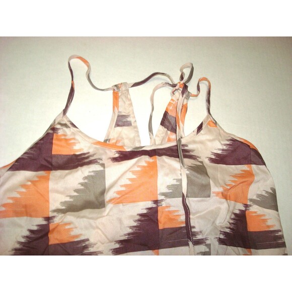 New NWT Prana Franny Romper Petra Pink Beige XL Womens Burgundy Gray Tie Pockets - Picture 6 of 8